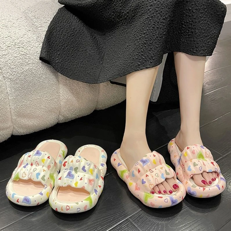可爱卡通拖鞋女夏ins少女心居家用软底一字拖防滑防臭凉拖鞋外穿