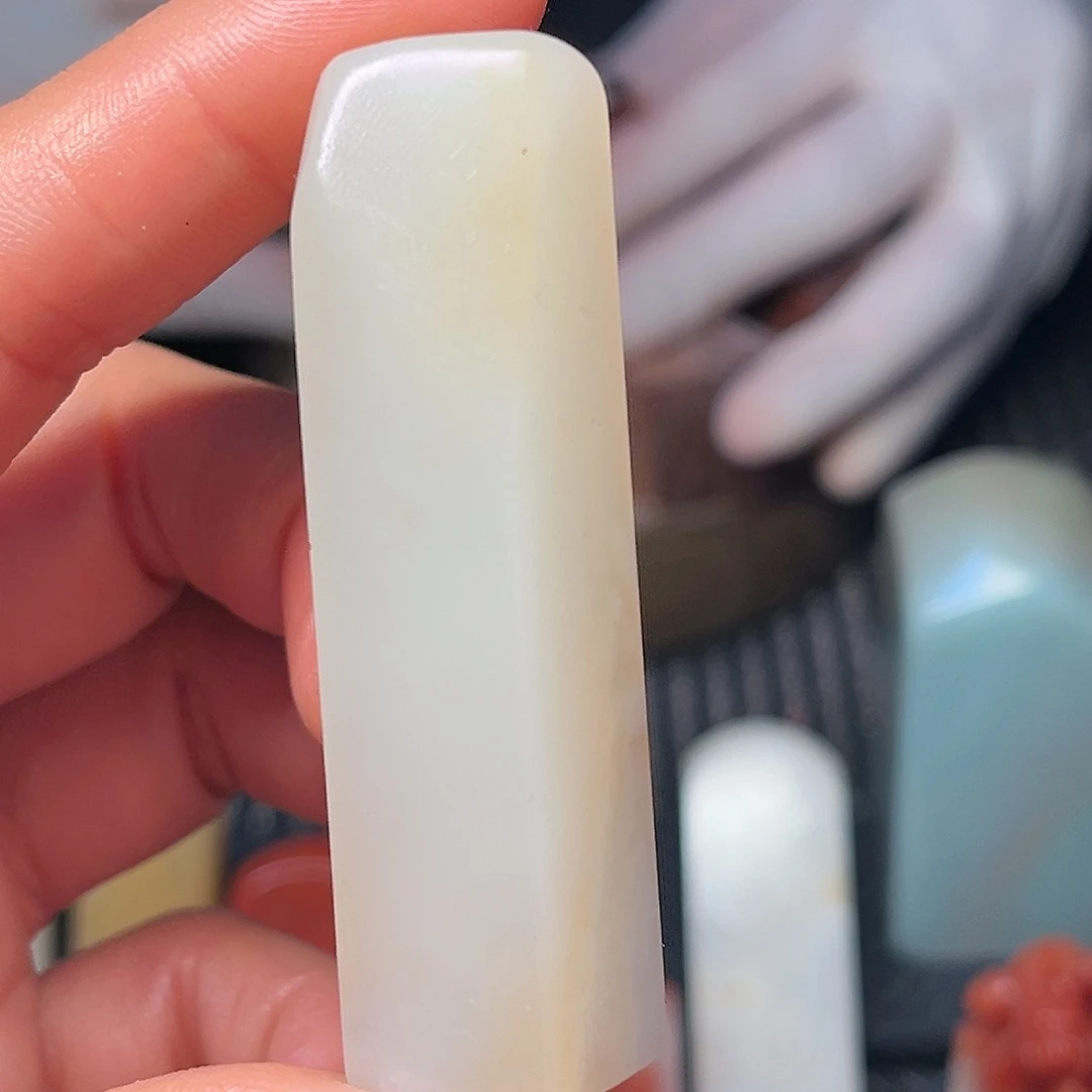 寿山石印石这个点睡起来都