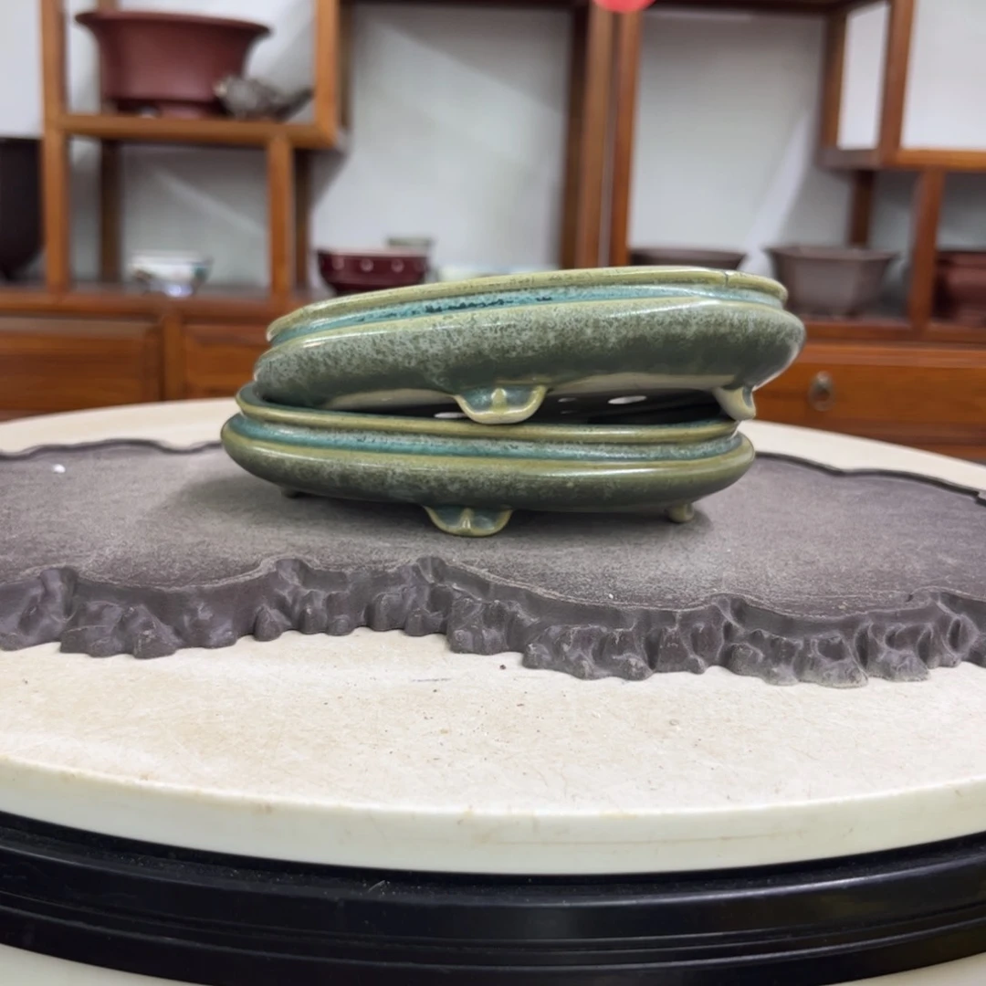 紫砂花盆瑕疵3.5-14.5-10-2。。。