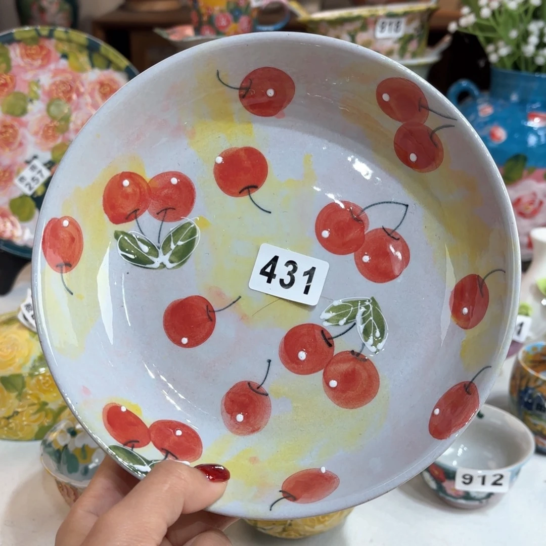 景德镇手绘高温釉下彩陶瓷茶具