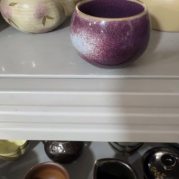 主人杯一个，瓷。。。品茗