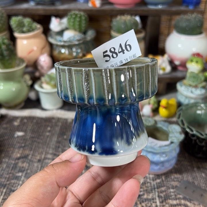 口6 手工花盆满30包邮
