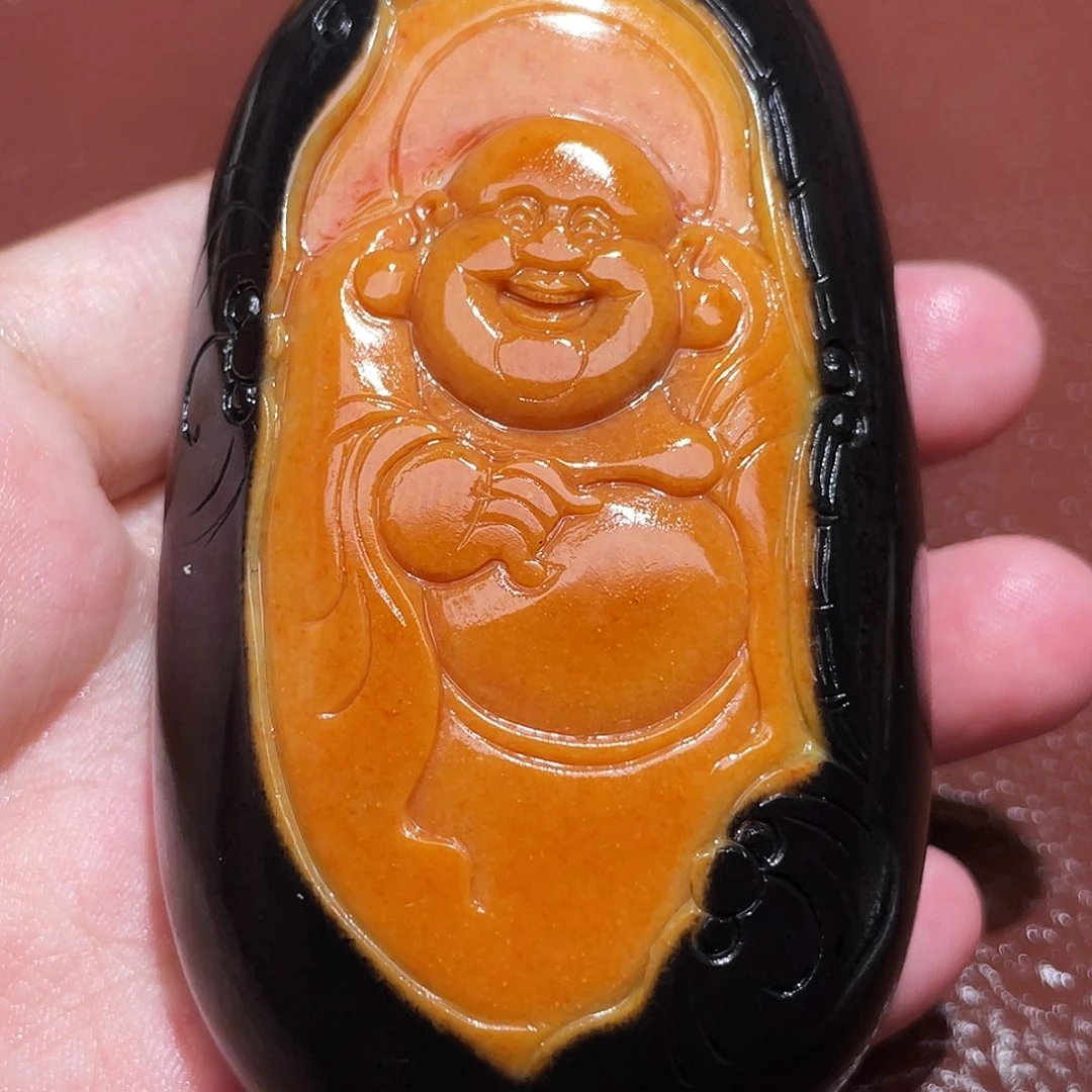 和田玉未镶嵌颈饰潘