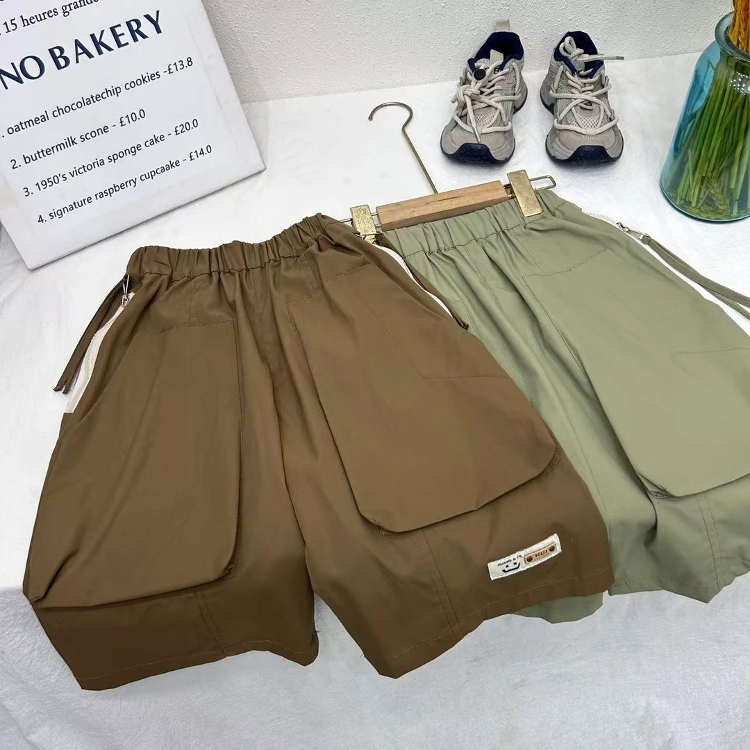 ZK-8816  夏季中裤男童休闲时尚裤子 儿童夏款l百搭薄款