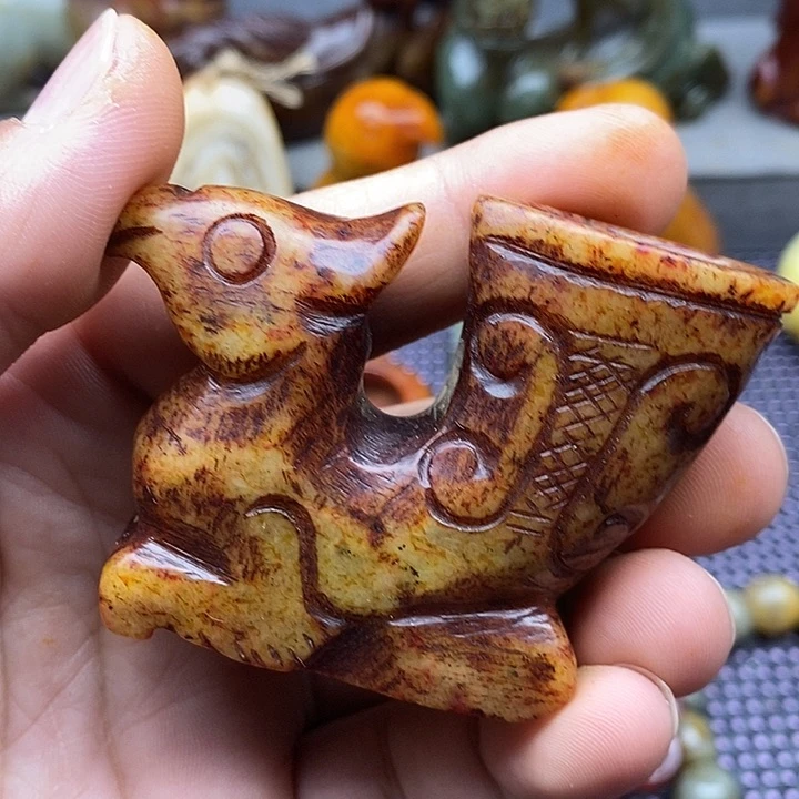 未镶嵌蛇纹石玉颈饰