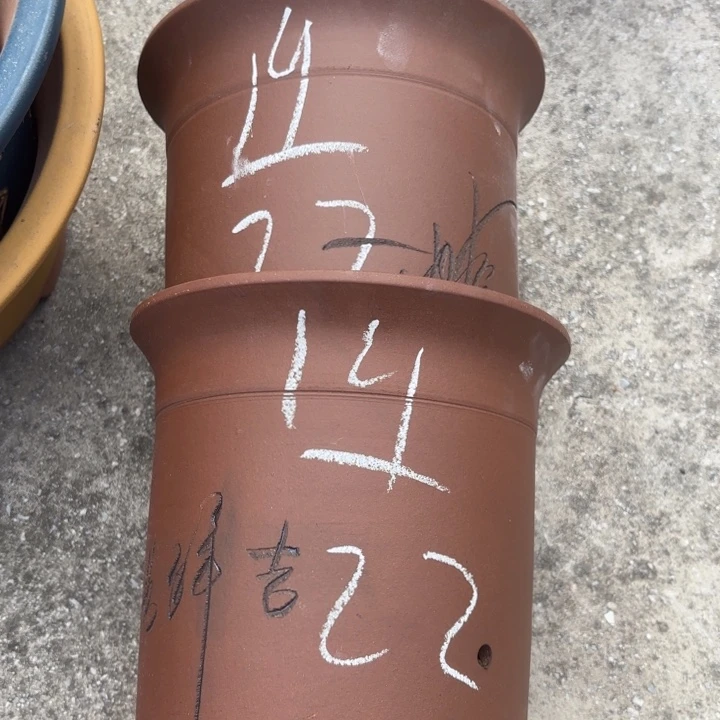 紫砂花盆紫砂的花