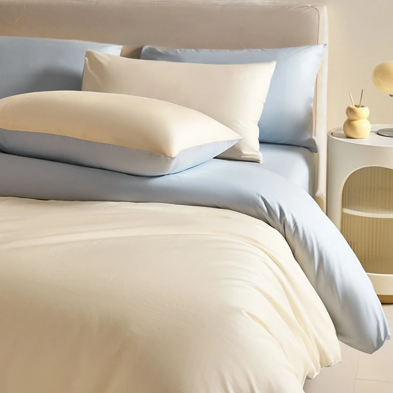 夏季全棉床上四件套高级感床单被套罩床笠轻奢床品三件套2025新款
