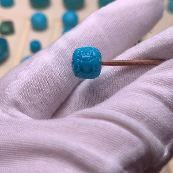 绿松石未镶嵌度母10.3