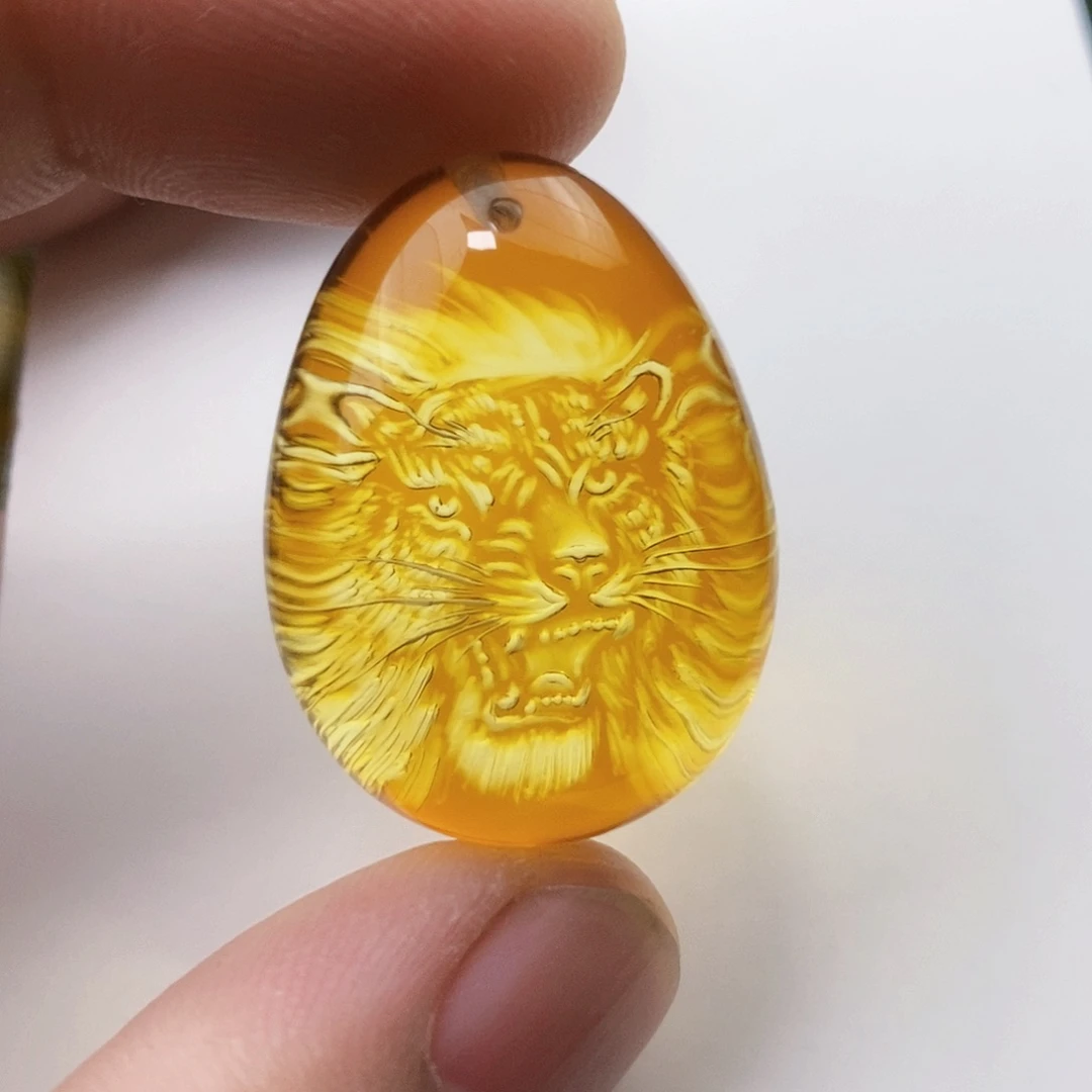 【闪购商品】金珀吊坠(不含链)未镶嵌
