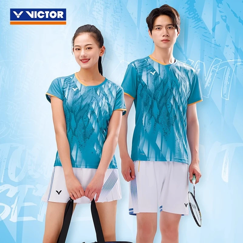 威克多VICTOR胜利羽毛球服T-45000TD大赛服透气运动
