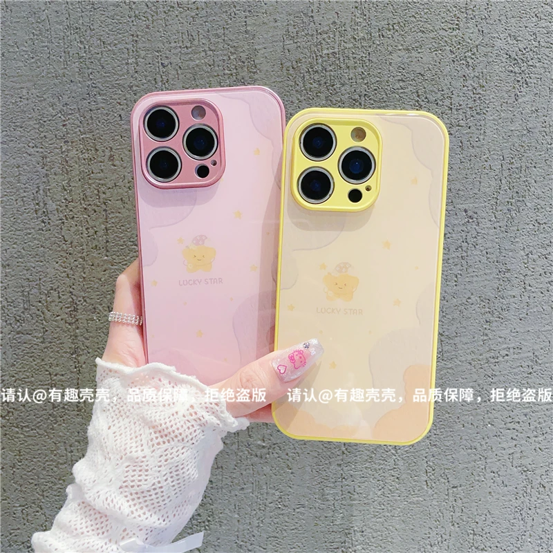 玻璃壳适用苹果16/iphone/华为荣耀/OPPO/VIVO/小米/手机壳爆款潮