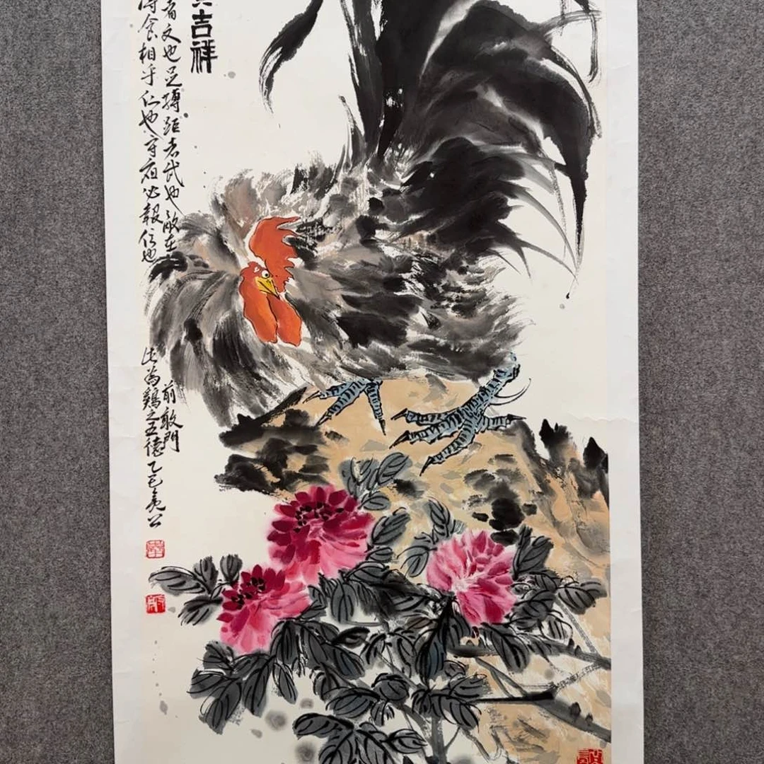 国画亮公老师手绘作品