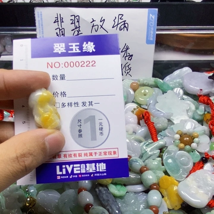 *****翡翠未镶嵌颈饰翡翠