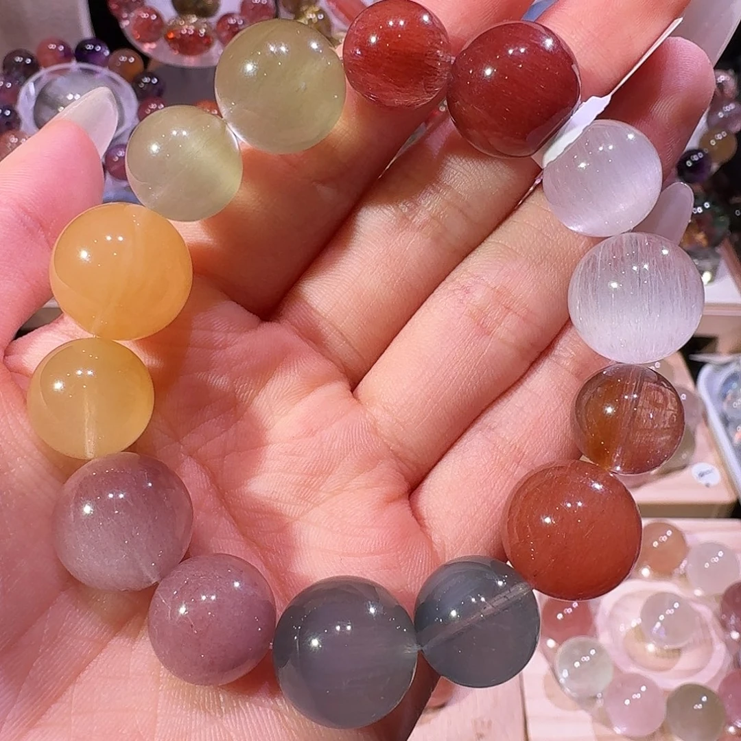 未镶嵌手链水晶天然水晶兔毛手串2