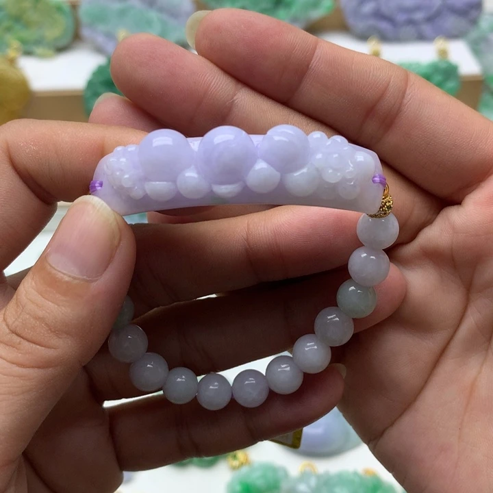 颈饰未镶嵌翡翠翡翠