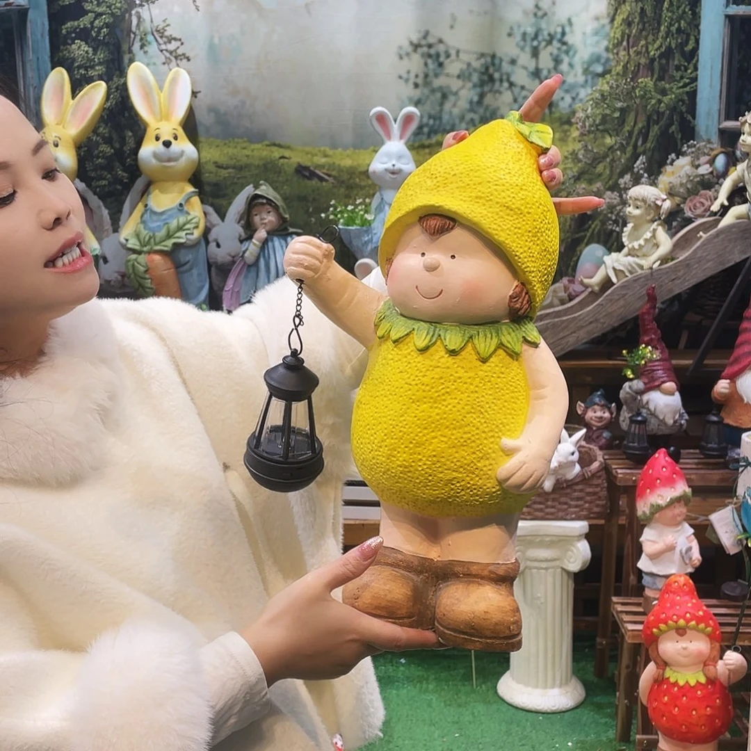 摆件花园摆件红红火火