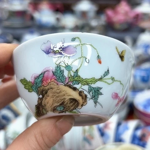 杯子景德镇陶瓷主人杯