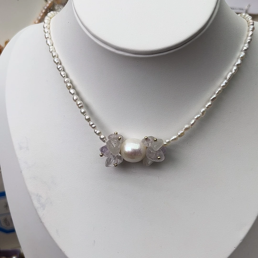 淡水珍珠颈饰未镶嵌