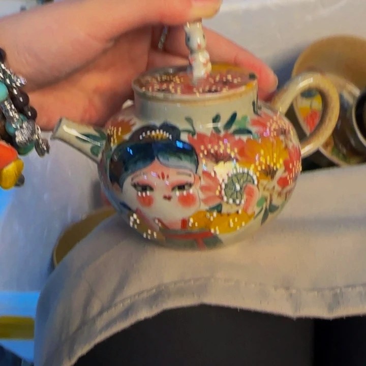 瓷片景德镇陶瓷手工手绘