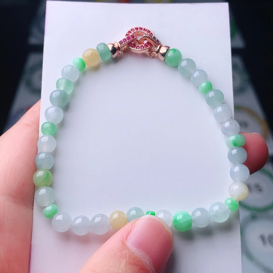 翡翠未镶嵌手链翡翠