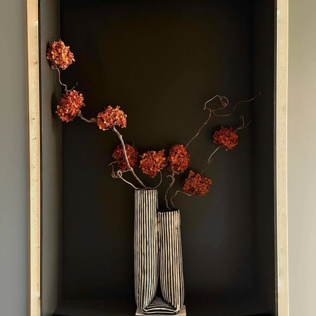 ShenXian～龙枣枝绣球～真花高级感永生花客厅装饰花～