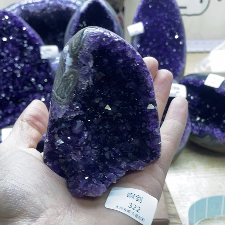 未镶嵌大型摆件（非配饰）紫晶