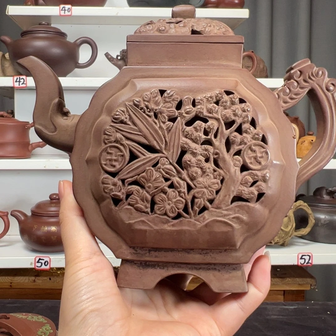 茶壶紫砂原矿紫砂壶