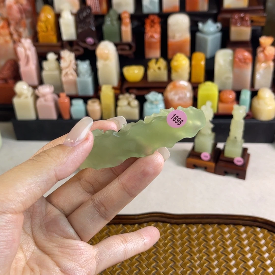 昌化石印石锦**y1695包邮包刻