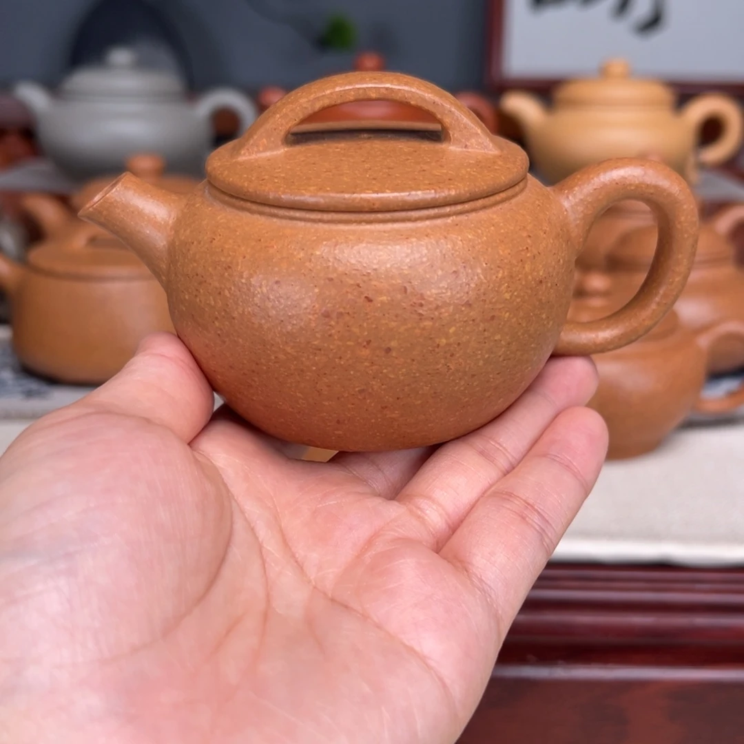 茶壶紫砂梨皮黄的160