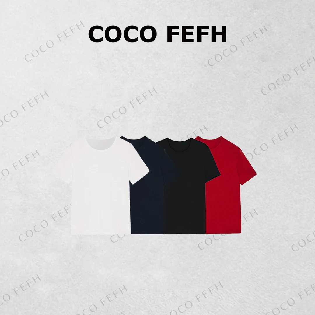 （千树专属）2025年春季新棉针织布多色款式短袖T恤Z5441