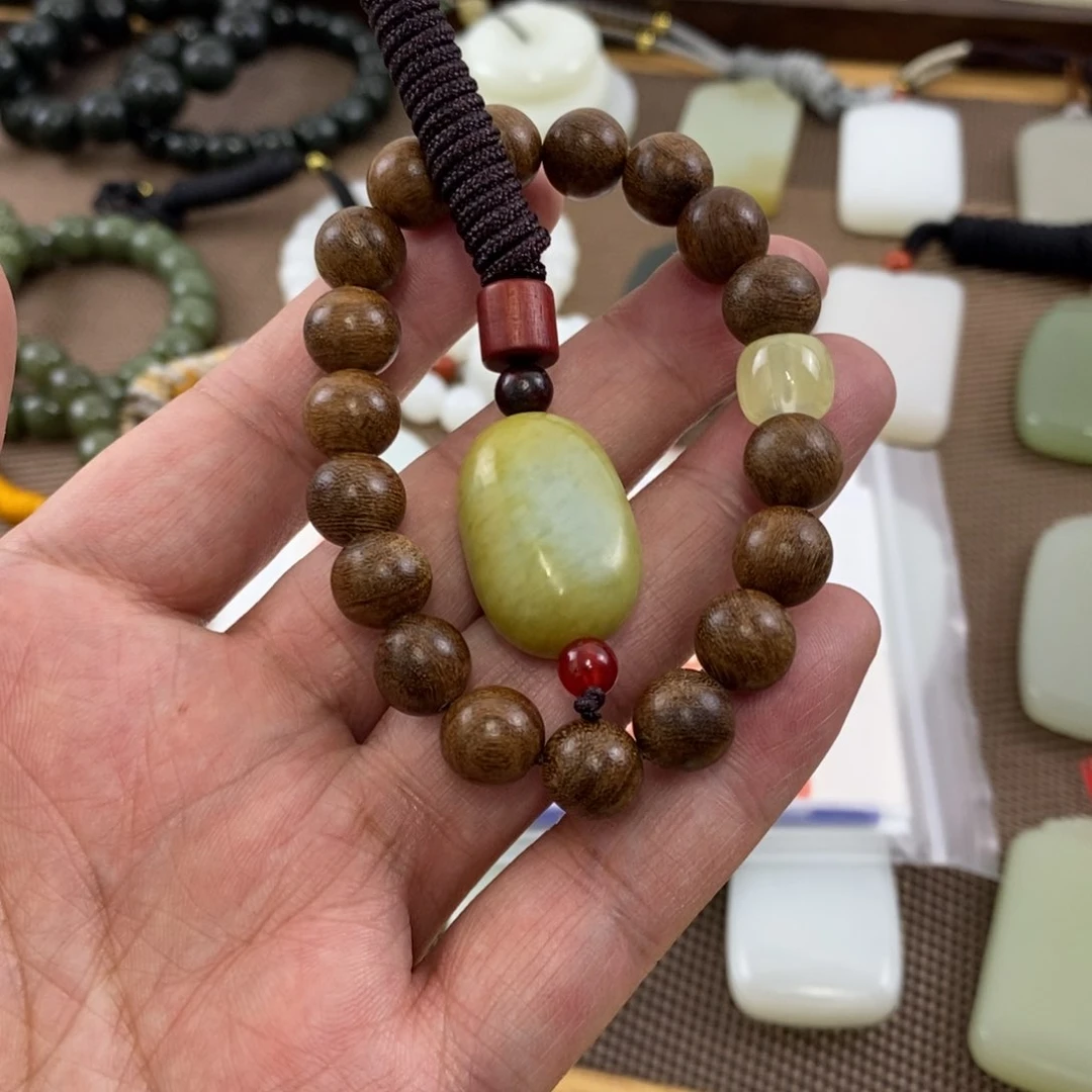 和田玉手链未镶嵌