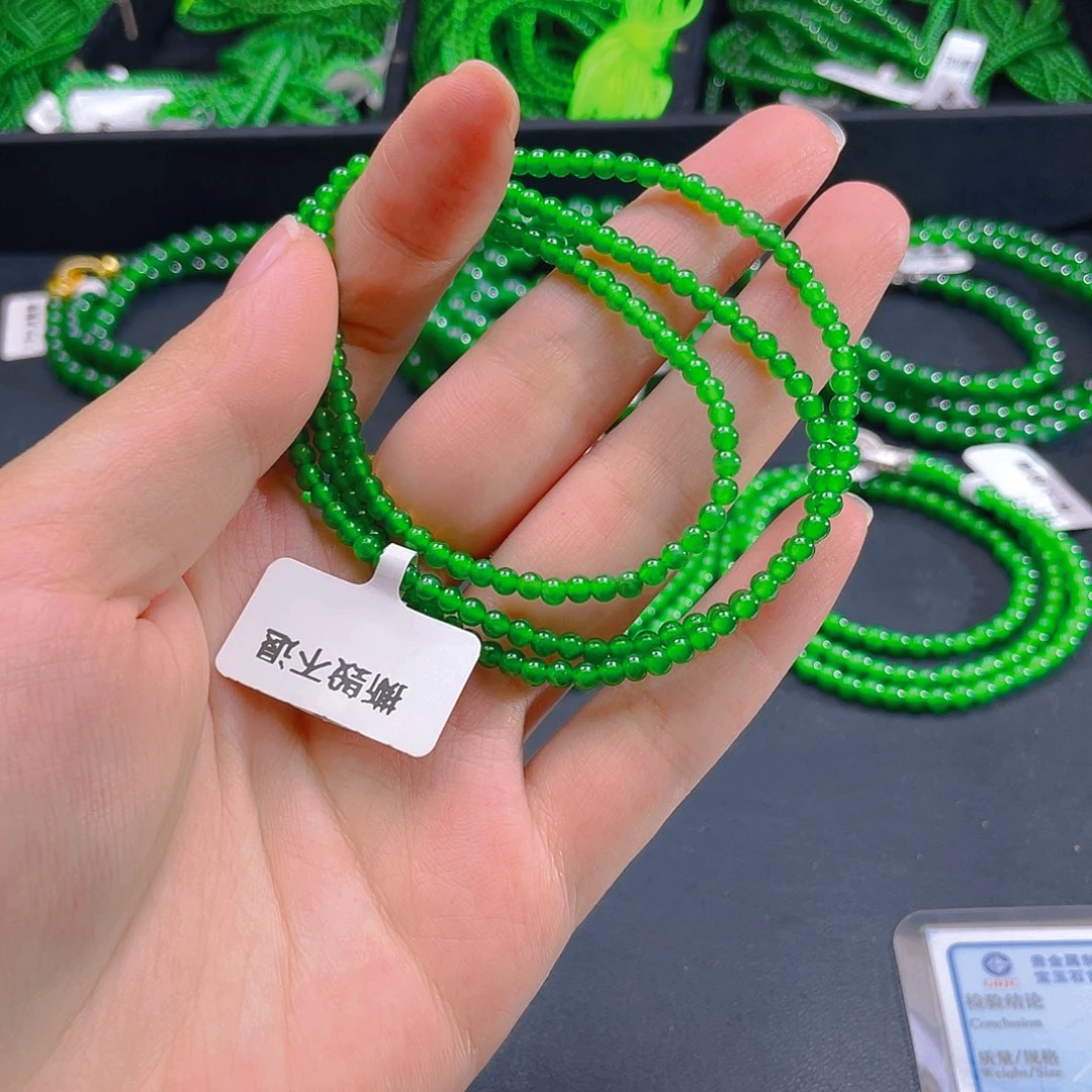 翡翠未镶嵌颈饰888888