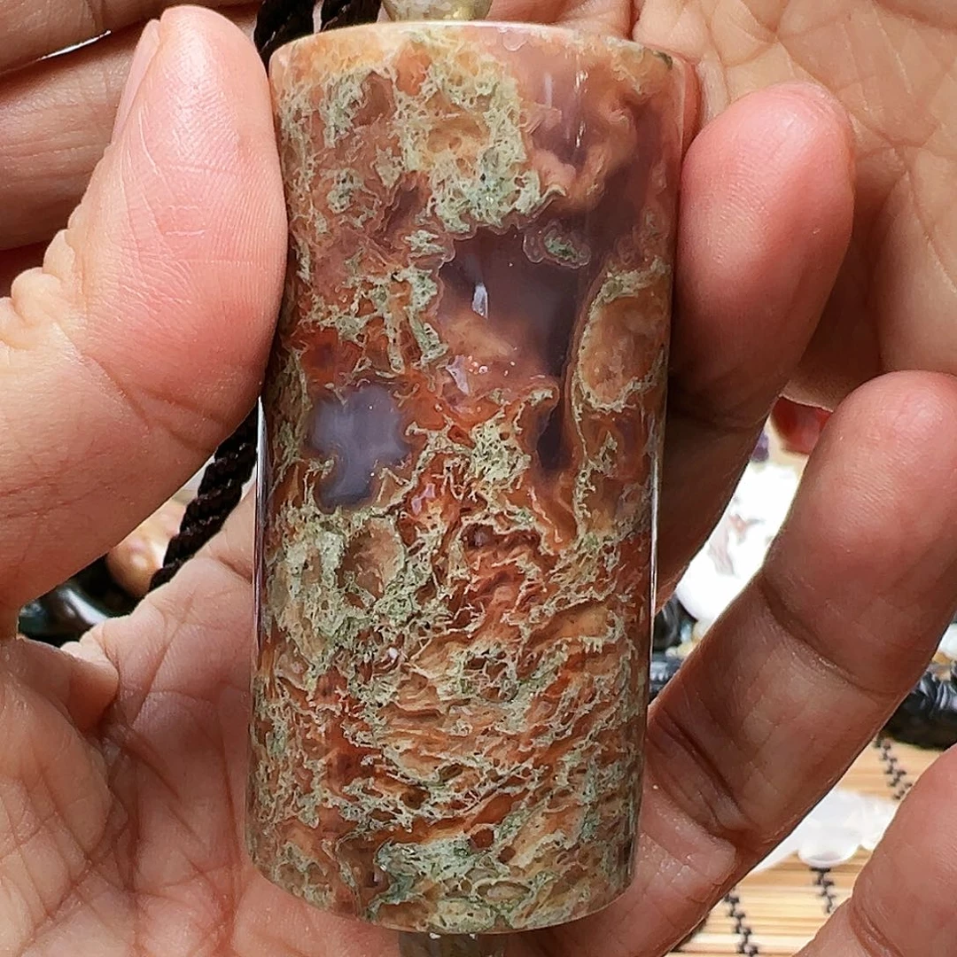 未镶嵌玛瑙/玉髓珠宝半成品
