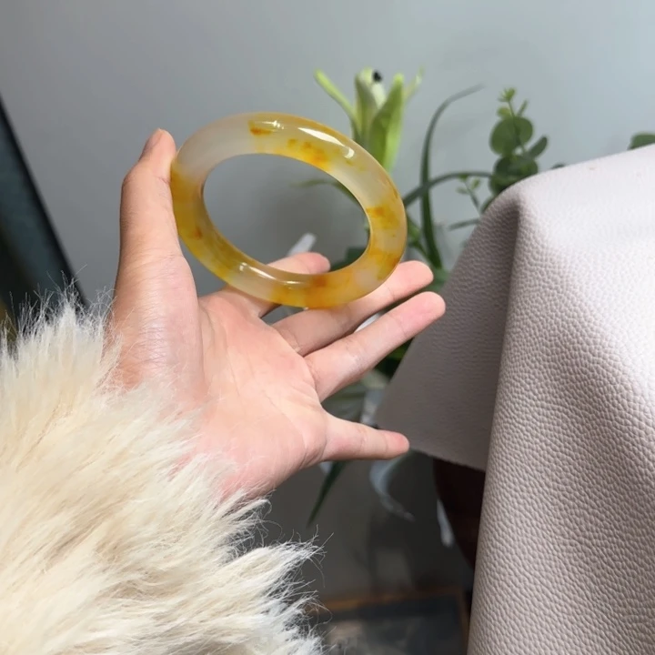 玉杭*时尚冰飘花手镯031