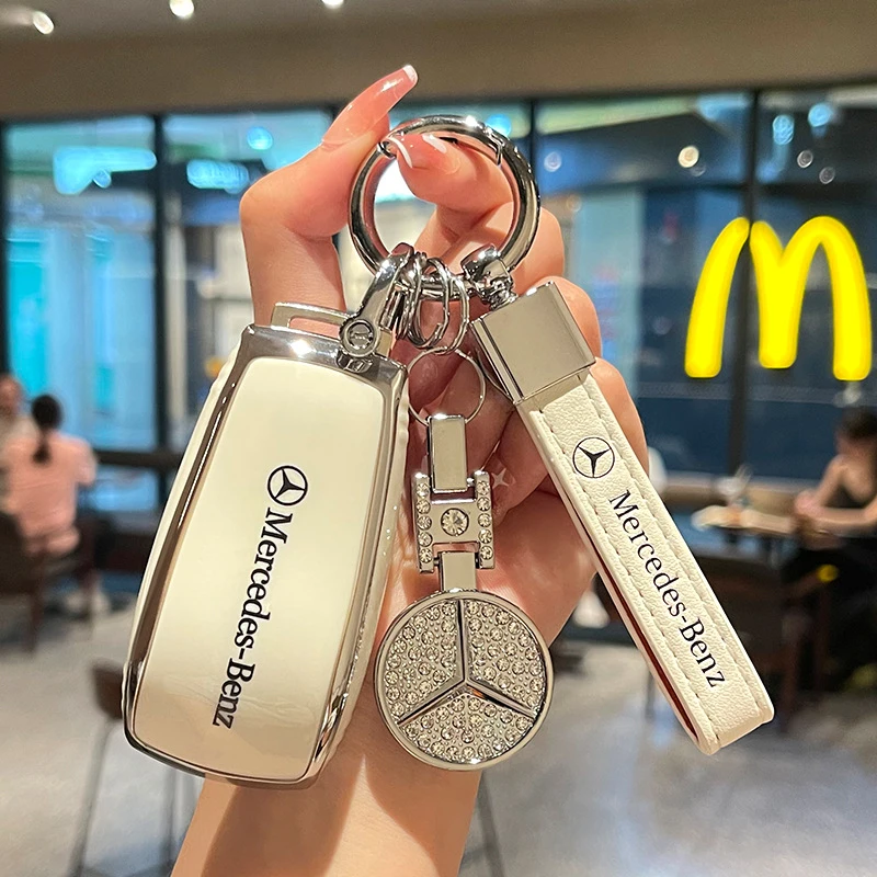 适用奔驰C260L钥匙套E300L/C200L/A200L/GLB220/全包TPU保护壳包