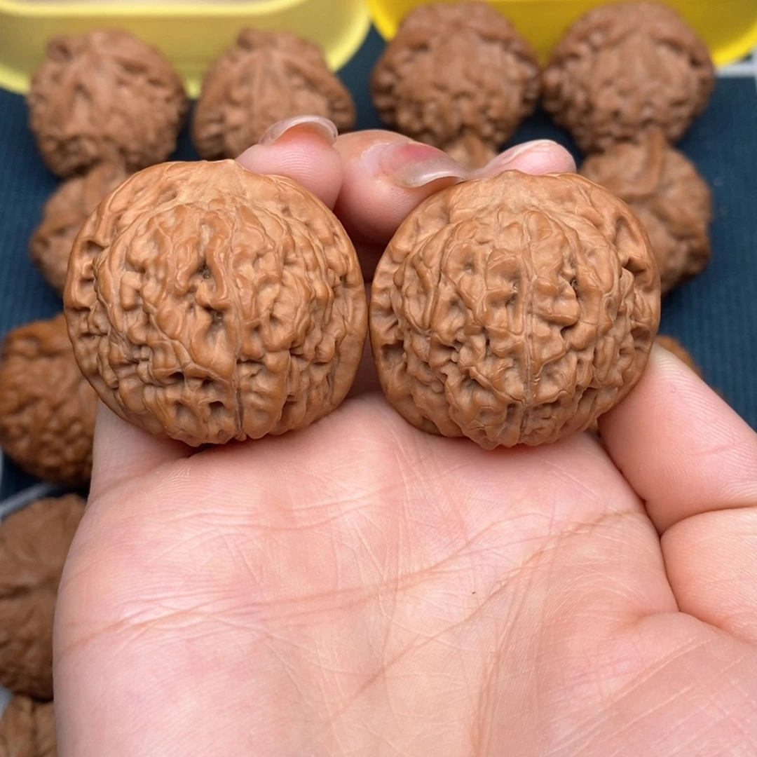 吊坠文玩核桃莲花37