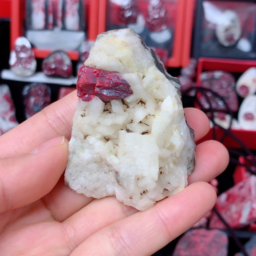 天然辰砂天然毛石