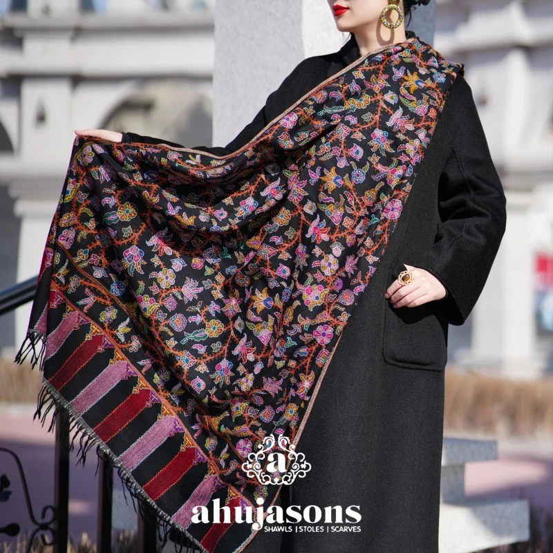 克什米尔pashmina披肩围巾卡尼 100*200 60057-22