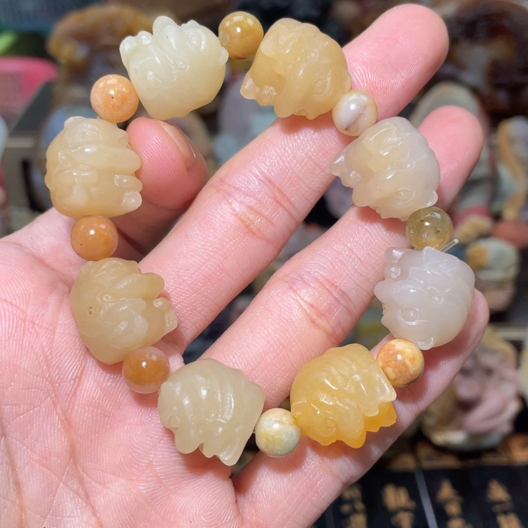 石英质玉未镶嵌手串