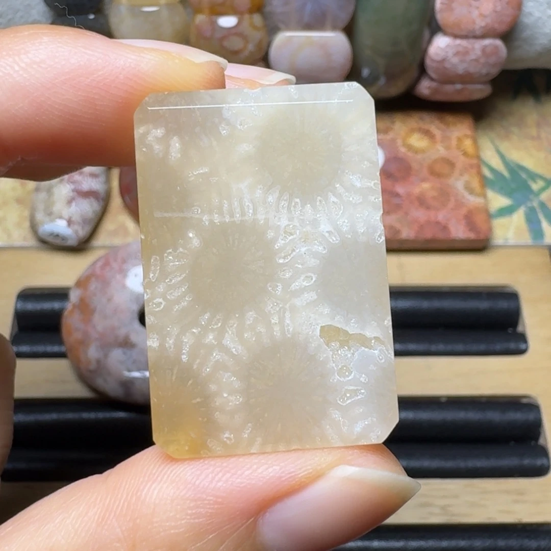 硅化玉爆闪糖骨骼未镶嵌