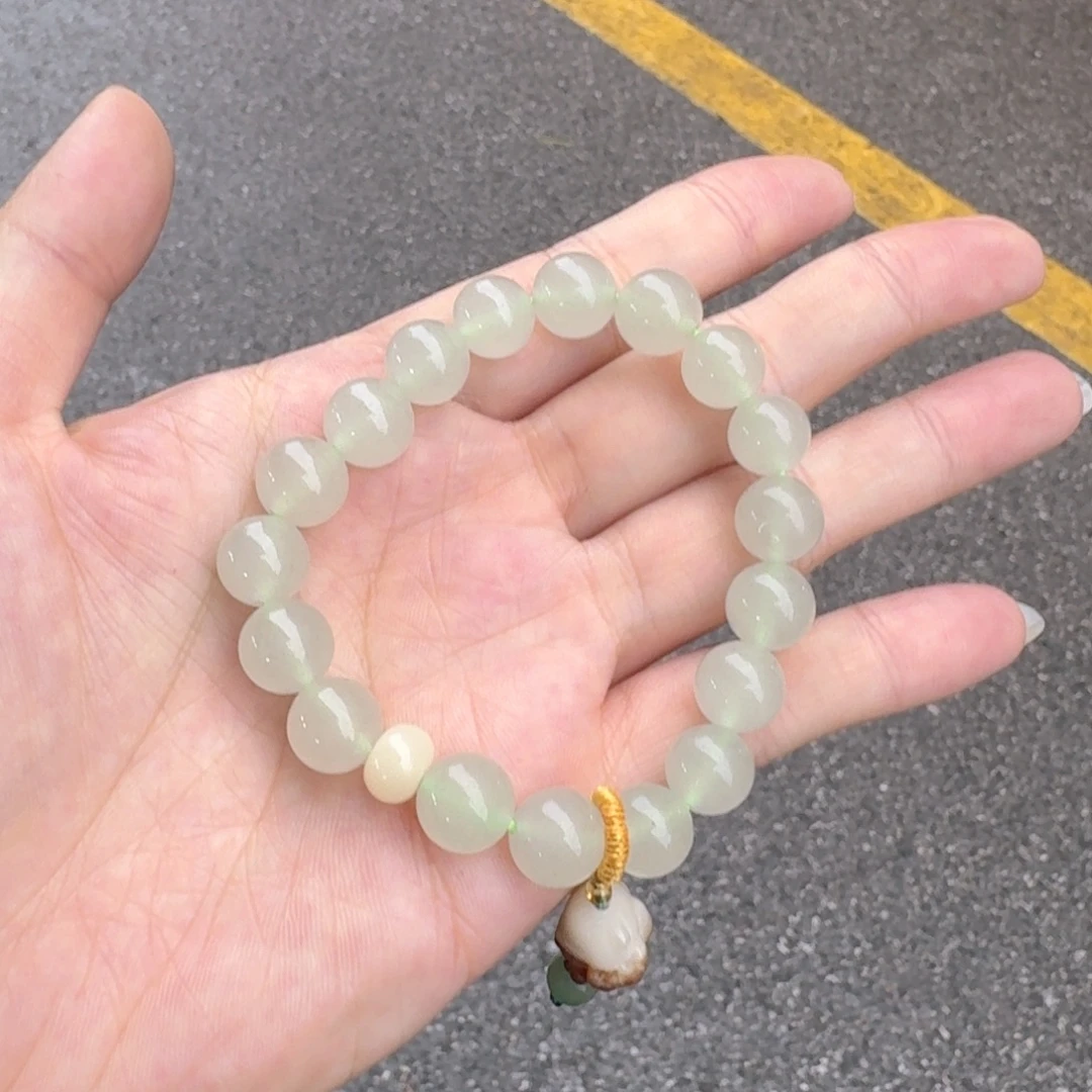 石英质玉未镶嵌手串