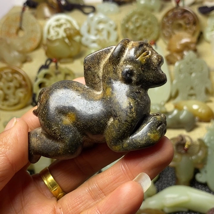 和田玉挂件未镶嵌