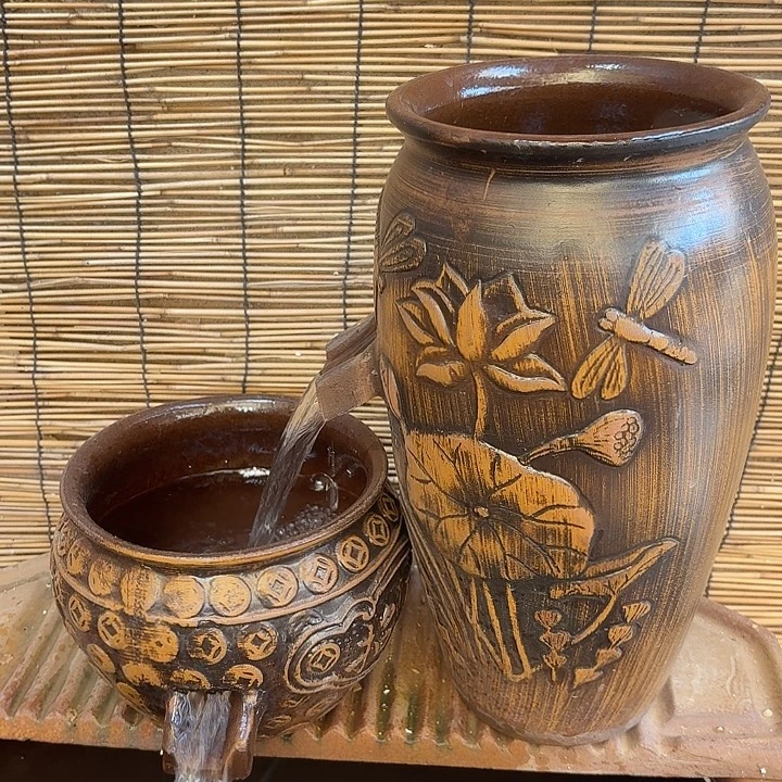 粗陶口径19/39，20/16进水口2.5厘米