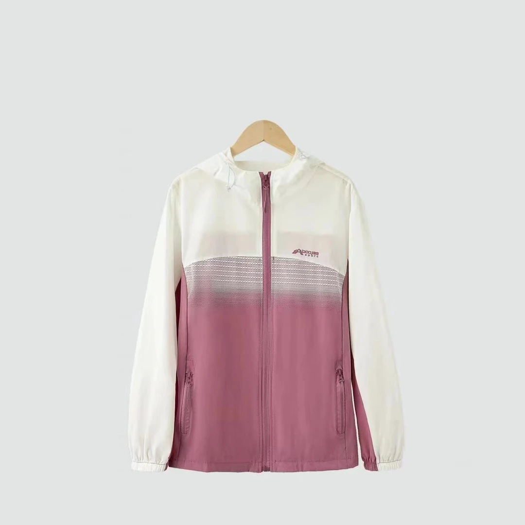 7266款夏季防紫外线拼色防晒衣Q.