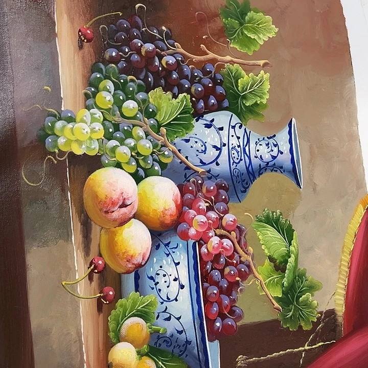 油画恭喜一直一直一影子