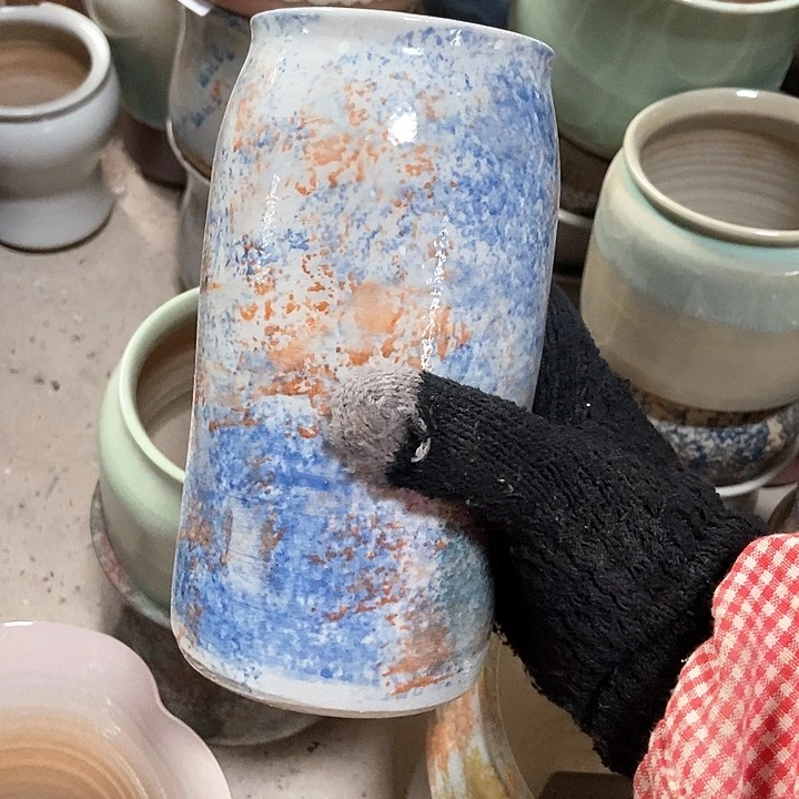 瓶口7高17 景德镇陶瓷满29包邮