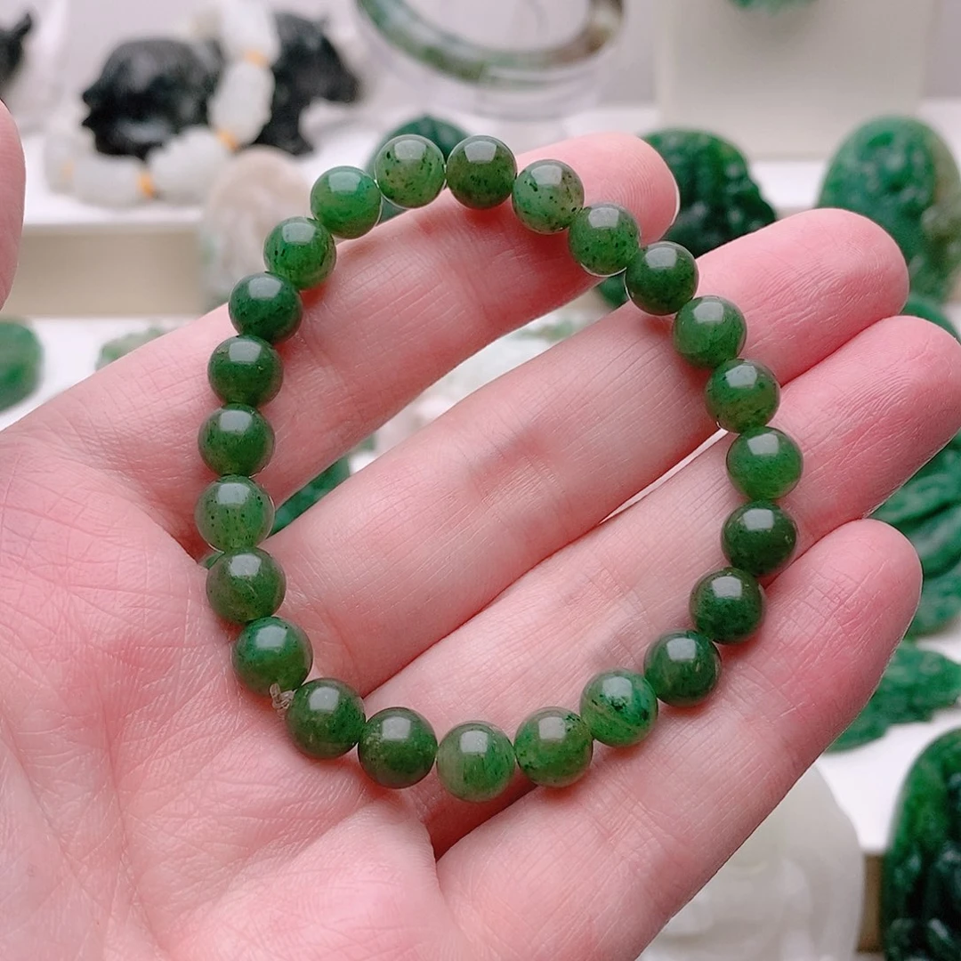 独山玉未镶嵌手串