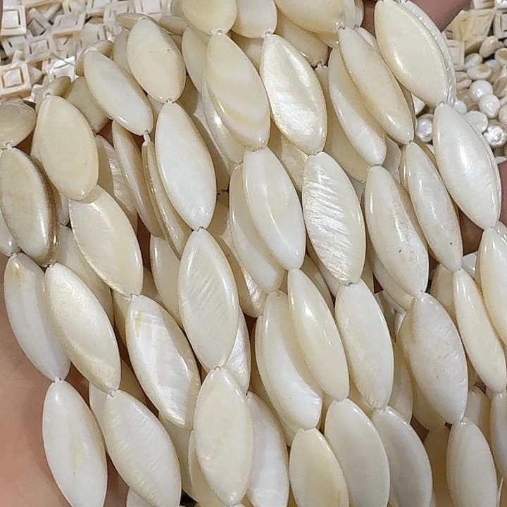 玛瑙/玉髓合金珠宝半成品2条抛面大号马眼珠