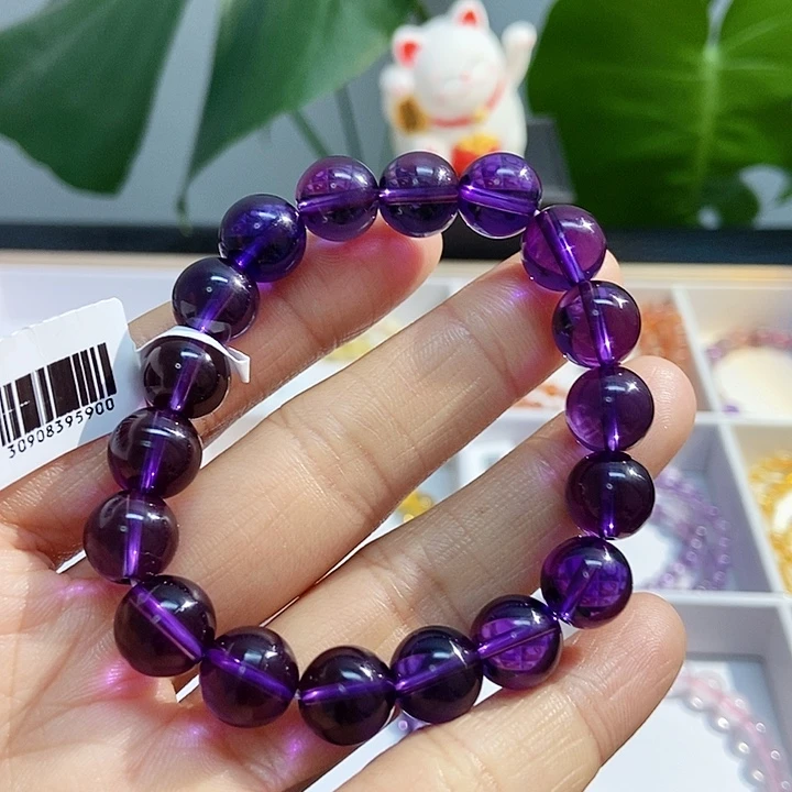 水晶手链未镶嵌紫水晶10