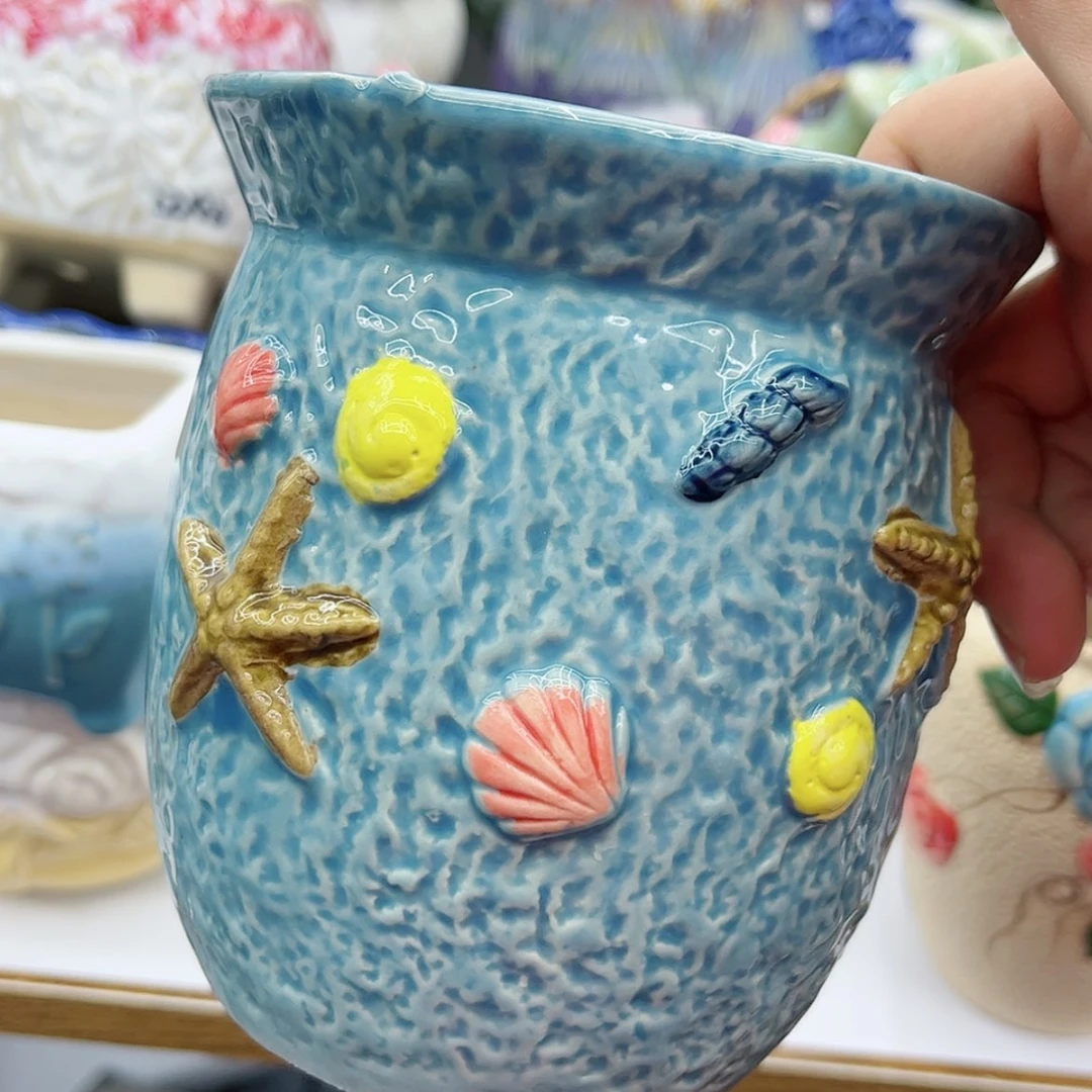 【闪购商品】陶瓷多肉绿植陶瓷花盆